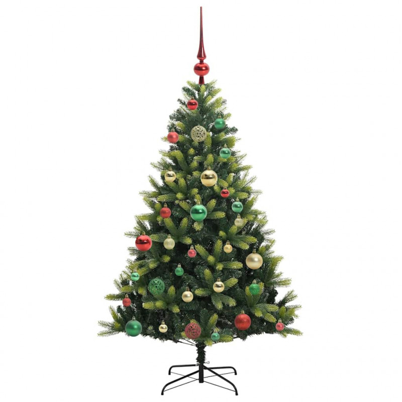 Sztuczna skandynawska choinka z zawiasami 150 LED 120 cm