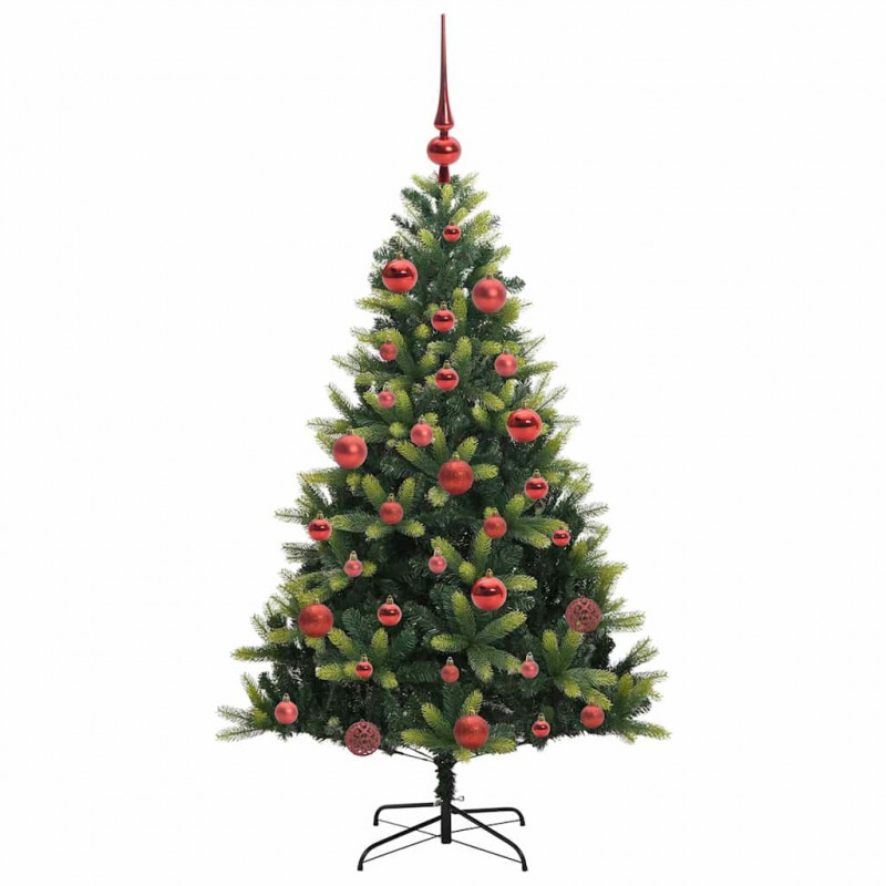 Sztuczna skandynawska choinka z zawiasami 150 LED 150 cm