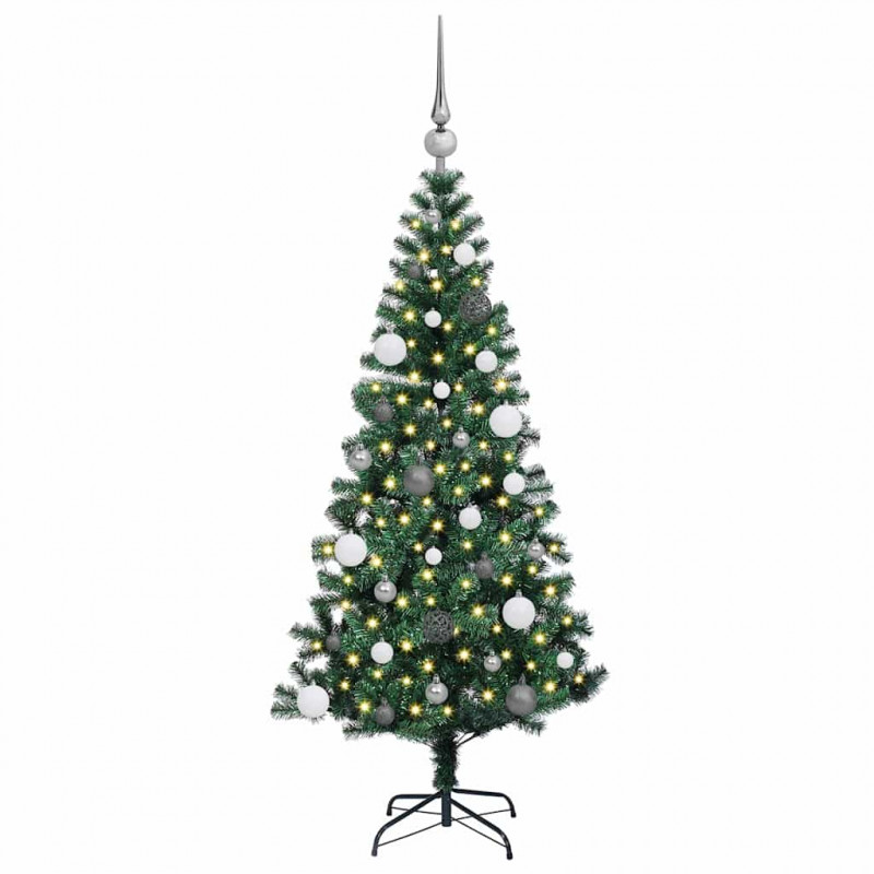 Sztuczna choinka z oświetleniem na Boże Narodzenie 150 cm