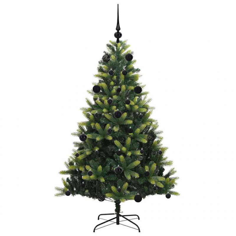 Sztuczna skandynawska choinka z zawiasami 150 LED 150 cm