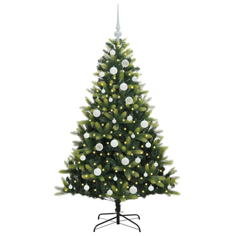 Sztuczna skandynawska choinka z zawiasami 150 LED 150 cm