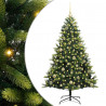 Sztuczna skandynawska choinka z zawiasami 150 LED 150 cm