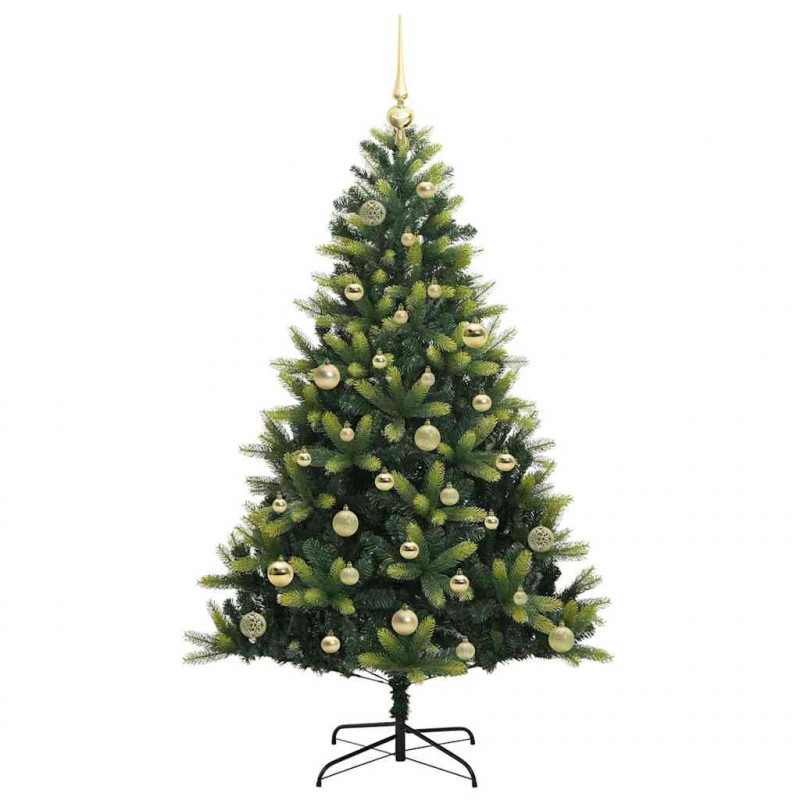 Sztuczna skandynawska choinka z zawiasami 150 LED 150 cm