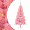 Choinka z 150 diodami LED z podstawą Różowy 150 cm PVC