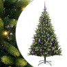 Sztuczna skandynawska choinka z zawiasami 150 LED 150 cm