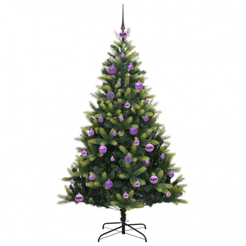 Sztuczna skandynawska choinka z zawiasami 150 LED 150 cm