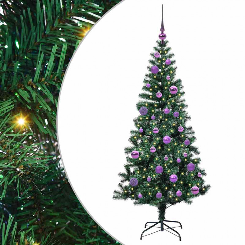 Sztuczna choinka z oświetleniem na Boże Narodzenie 150 cm