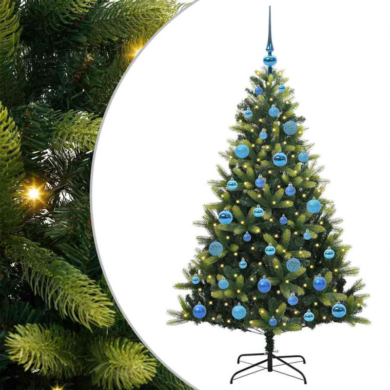 Sztuczna skandynawska choinka z zawiasami 150 LED 150 cm