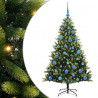 Sztuczna skandynawska choinka z zawiasami 150 LED 150 cm