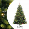 Sztuczna skandynawska choinka z zawiasami 150 LED 150 cm