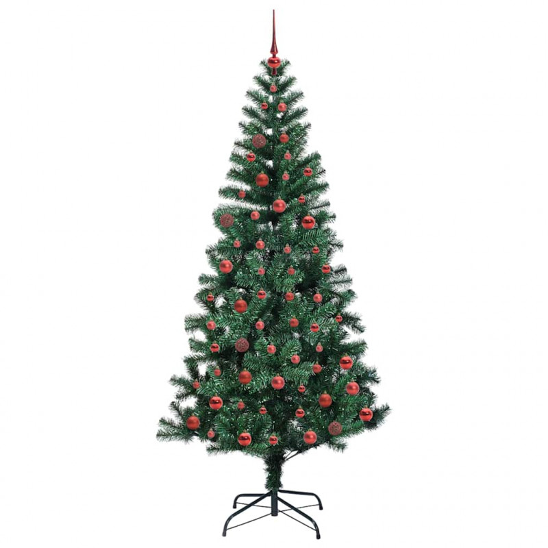 Sztuczna choinka z oświetleniem na Boże Narodzenie 210 cm