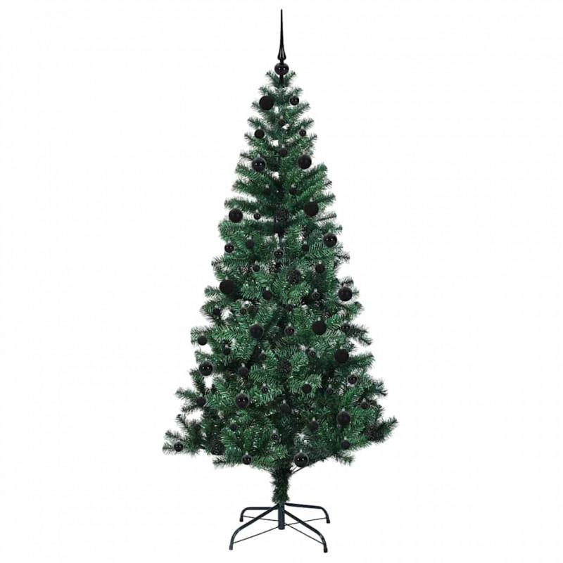 Sztuczna choinka z oświetleniem na Boże Narodzenie 210 cm