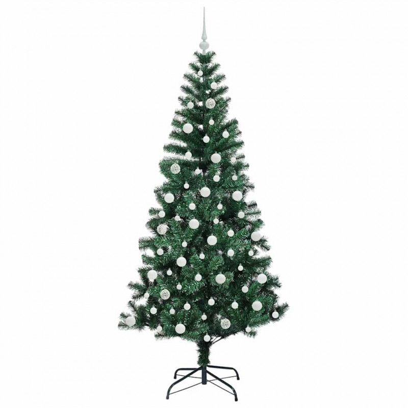 Sztuczna choinka z oświetleniem na Boże Narodzenie 210 cm