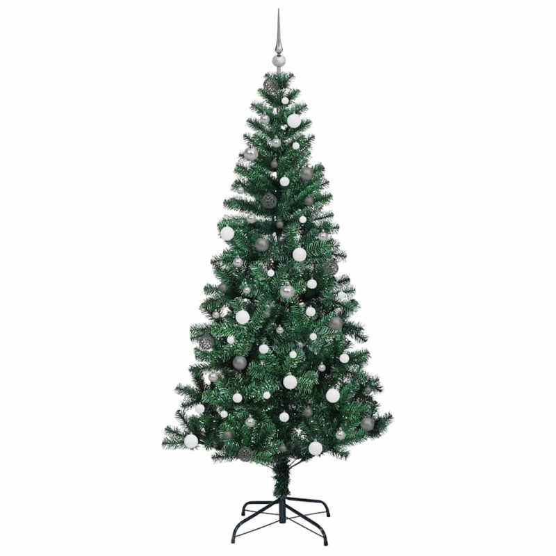 Sztuczna choinka z oświetleniem na Boże Narodzenie 240 cm