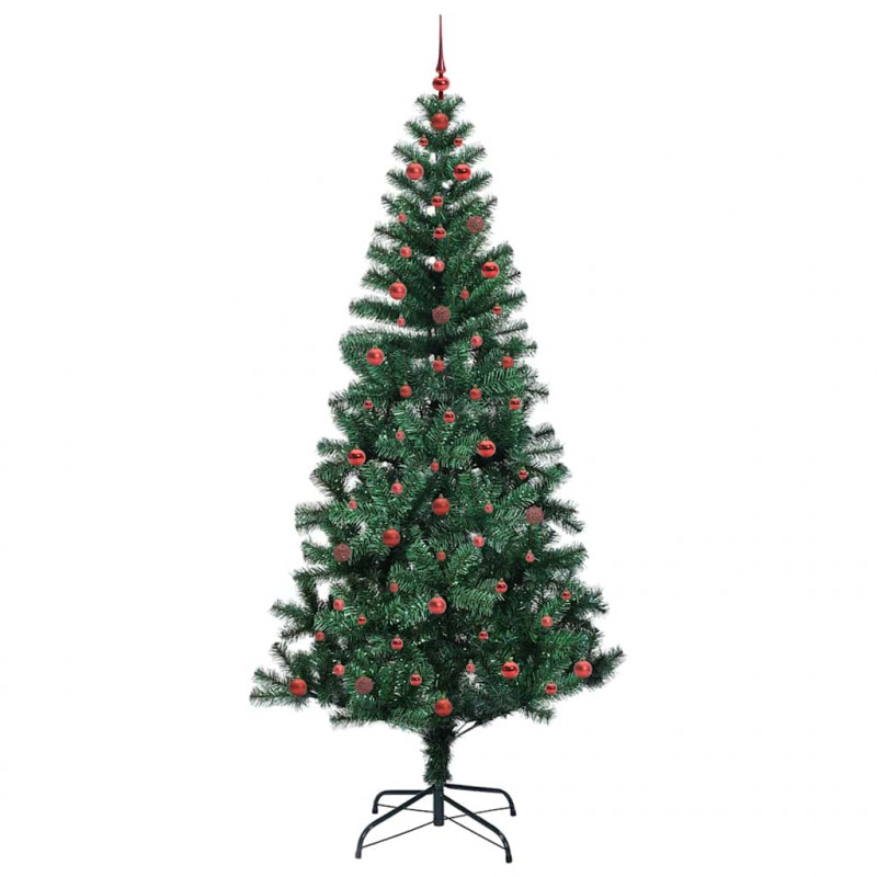 Sztuczna choinka z oświetleniem na Boże Narodzenie 240 cm