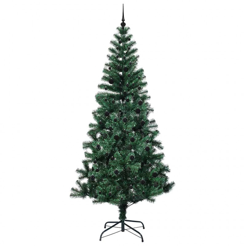 Sztuczna choinka z oświetleniem na Boże Narodzenie 240 cm