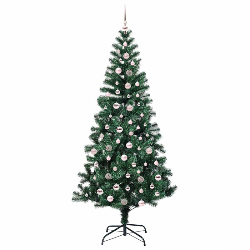 Sztuczna choinka z oświetleniem na Boże Narodzenie 240 cm