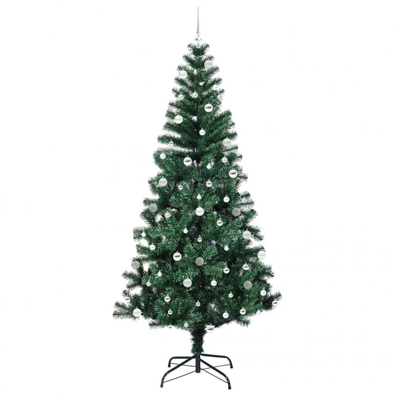 Sztuczna choinka z oświetleniem na Boże Narodzenie 240 cm