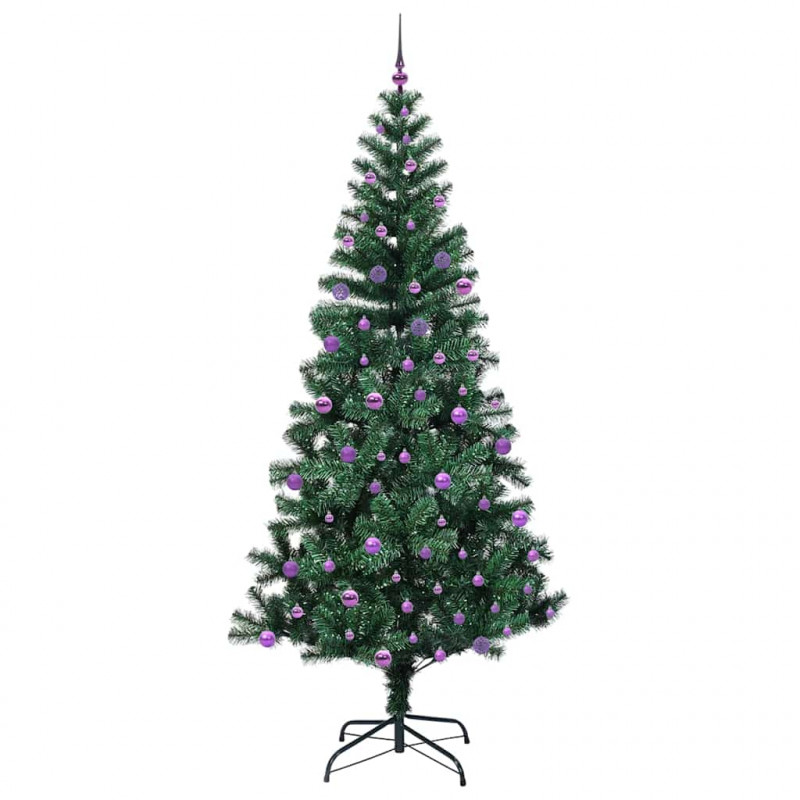 Sztuczna choinka z oświetleniem na Boże Narodzenie 240 cm