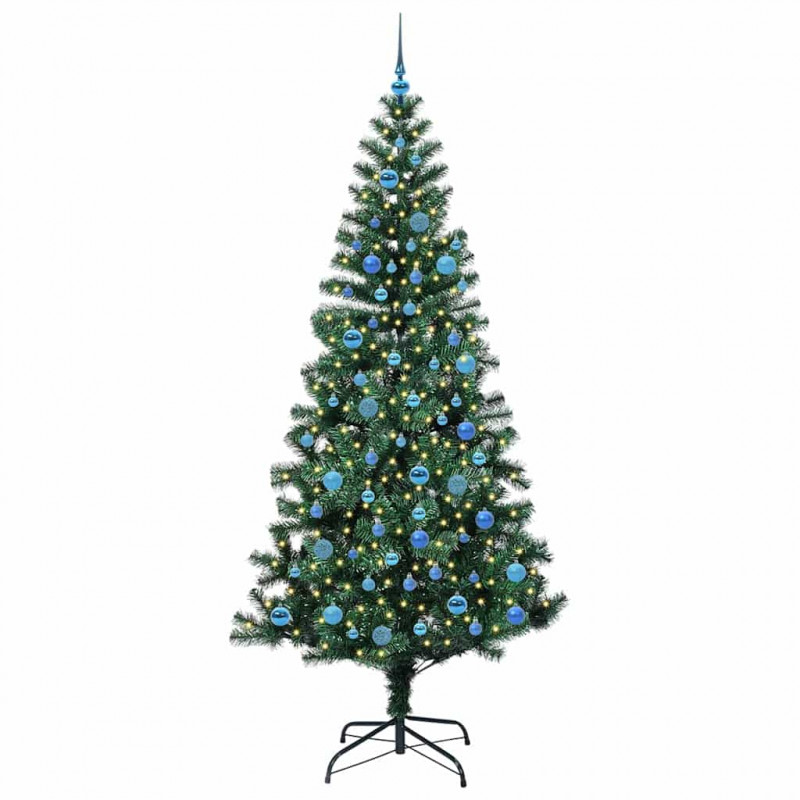Sztuczna choinka z oświetleniem na Boże Narodzenie 240 cm