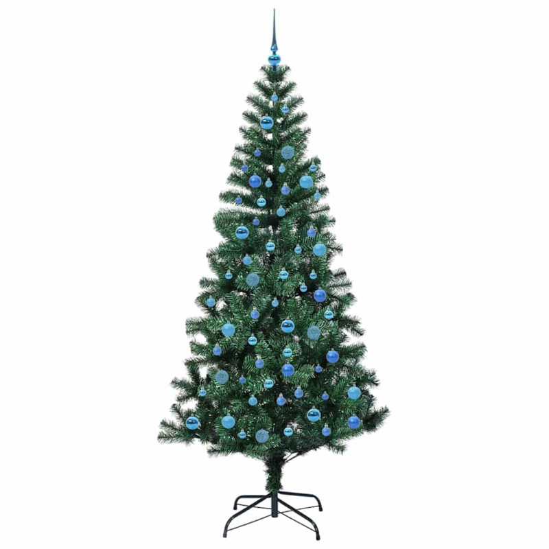 Sztuczna choinka z oświetleniem na Boże Narodzenie 240 cm