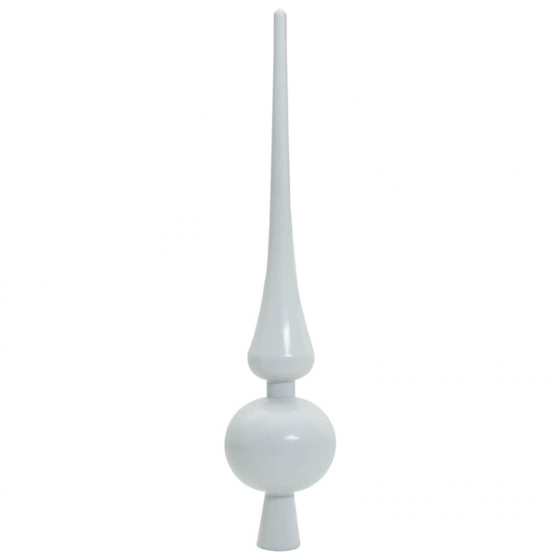 Sztuczna choinka Biały 120 cm PVC, Plastik, Stal i PE