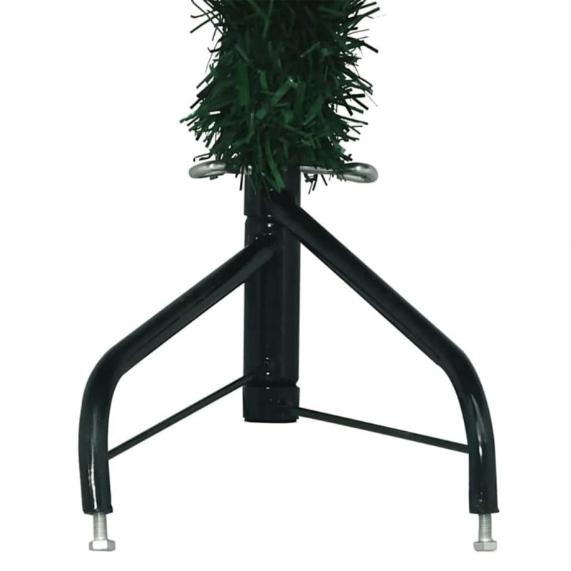 Rogowa Sztuczna Choinka z podstawą Zielony 180 cm PVC i Metal