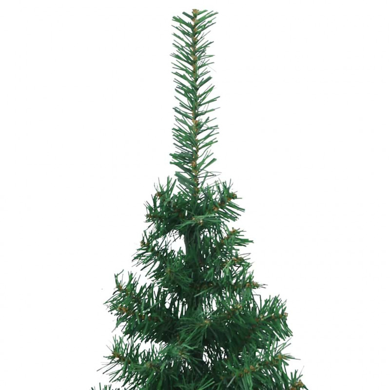 Rogowa Sztuczna Choinka z podstawą Zielony 180 cm PVC i Metal