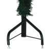 Rogowa Sztuczna Choinka z podstawą Zielony 240 cm PVC i Metal