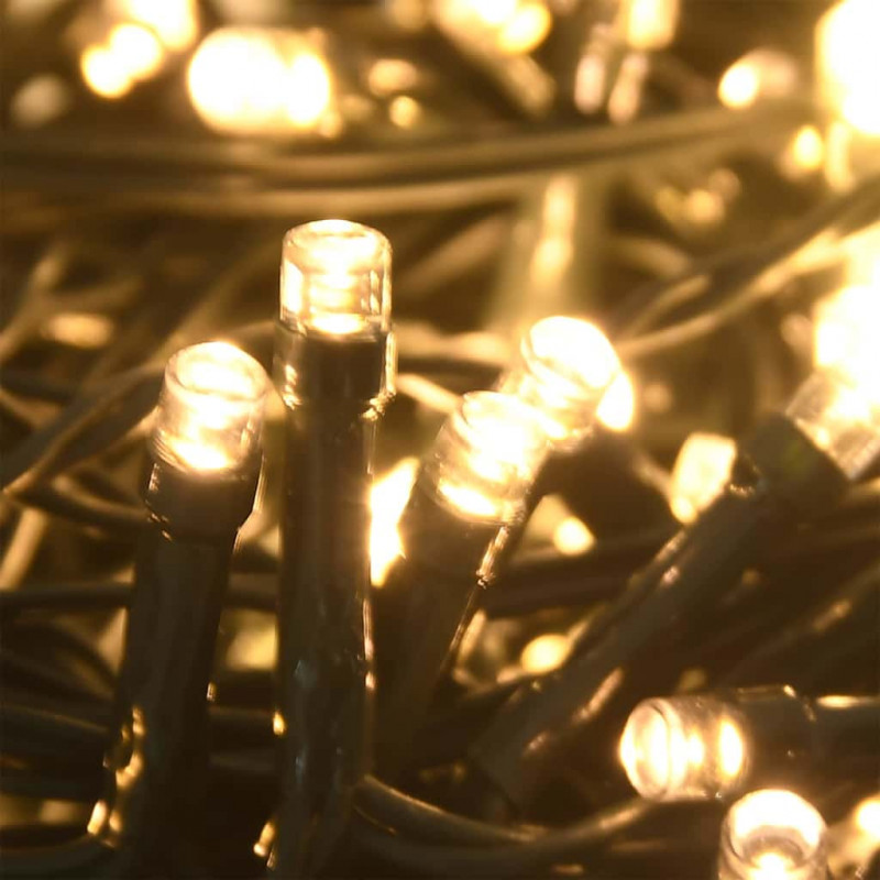 Sztuczna choinka z 150 diodami LED Zielony 120 cm PE i PVC