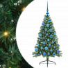 Sztuczna choinka z oświetleniem na Boże Narodzenie 120 cm PVC