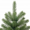 Sztuczna choinka z 150 diodami LED Zielony 150 cm PE i PVC