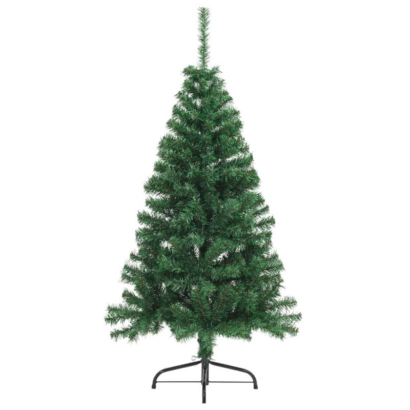 Sztuczna choinka z oświetleniem na Boże Narodzenie 150 cm PVC