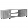 Zestaw szafek RTV 4 pcs Szary Sonoma Materiał drewnopochodny