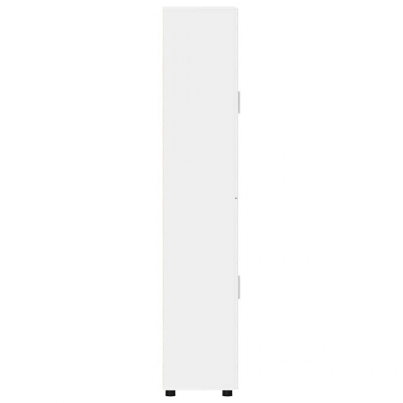 Highboard FLORIN Biały 60 x 35 x 182 cm Materiał drewnopochodny
