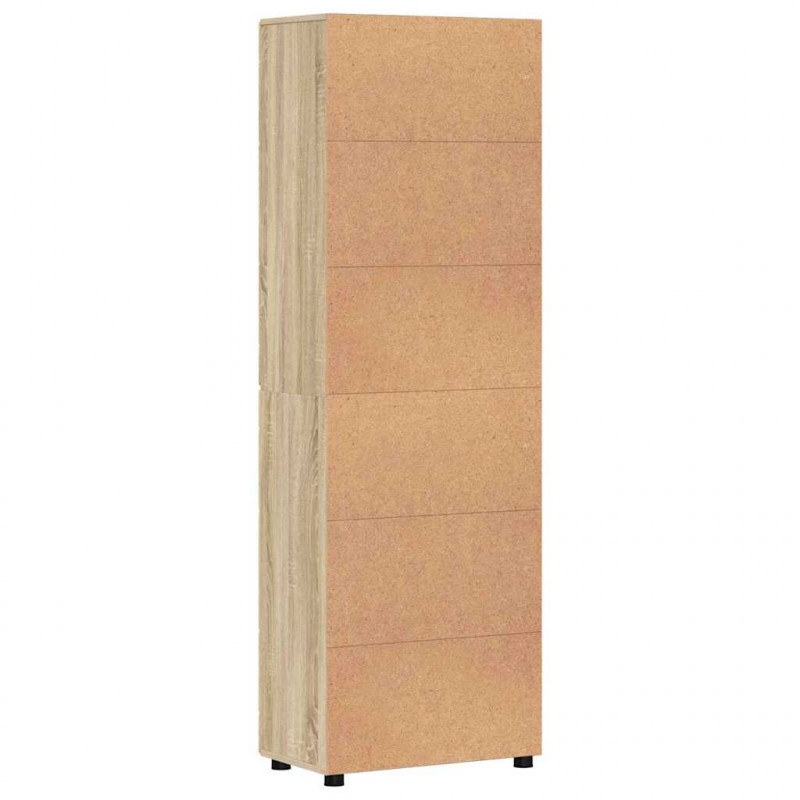 Highboard z półką z drzwiami FLORIN Dąb Sonoma 60 x 35 x 182 cm
