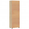 Highboard z półką z drzwiami FLORIN Dąb Sonoma 60 x 35 x 182 cm