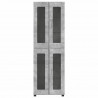 Highboard z półką FLORIN Betonowy szary 60 x 35 x 182 cm