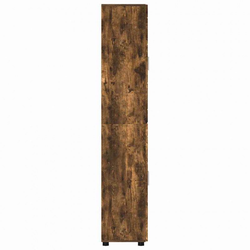 Highboard z półką FLORIN Dąb wędzony 60 x 35 x 182 cm