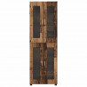 Highboard z półką FLORIN Stare drewno 60 x 35 x 182 cm