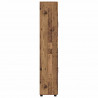 Highboard z półką FLORIN Stare drewno 60 x 35 x 182 cm