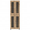 Highboard z półką FLORIN Dąb rzemieślniczy 60 x 35 x 182 cm