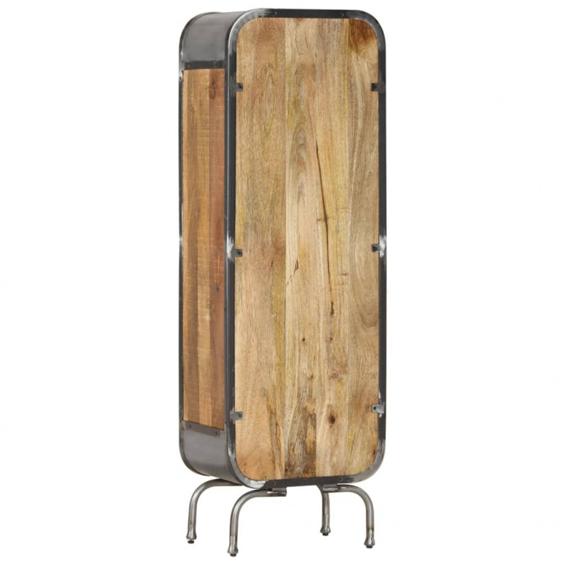 Szafka, 40x30x126 cm, lite drewno mango