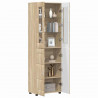 Highboard z półką z drzwiami FLORIN Dąb Sonoma 60 x 35 x 182 cm