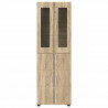 Highboard z półką z drzwiami FLORIN Dąb Sonoma 60 x 35 x 182 cm