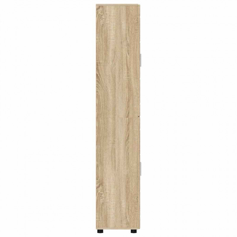 Highboard z półką z drzwiami FLORIN Dąb Sonoma 60 x 35 x 182 cm