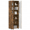 Highboard z półką FLORIN Dąb wędzony 60 x 35 x 182 cm