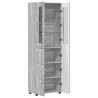 Highboard z półką FLORIN Szary Sonoma 60 x 35 x 182 cm