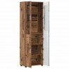 Highboard z półką FLORIN Stare drewno 60 x 35 x 182 cm