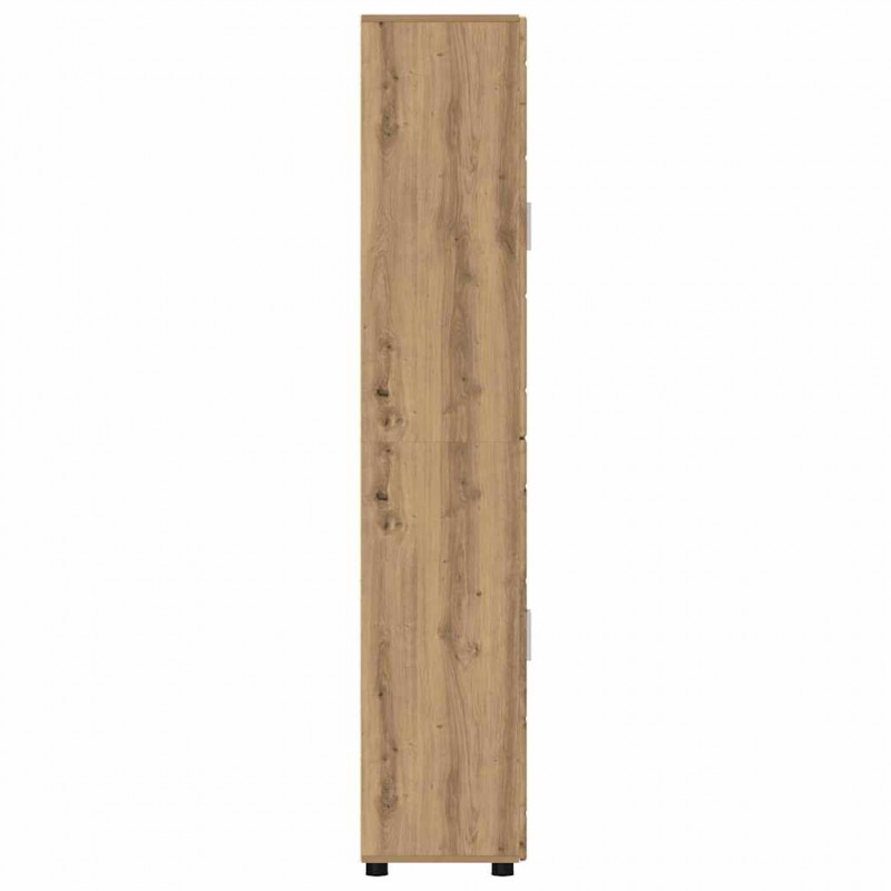 Highboard z półką FLORIN Dąb rzemieślniczy 60 x 35 x 182 cm